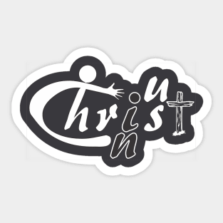 Christ in us Sticker